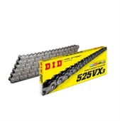 DID HONDA XL650V TRANSALP (2000-2007) 525-118 X-RİNGLİ ZİNCİR (ÇELİK RENK) thumbnail 2