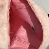 STİTCH Peluş Sırt Çantası Pembe Kaliteli Sevimli Karikatür Tasarım, Ayarlanabilir Askı Hafif Günlük Kullanım & Hediye Ça - 4