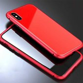 Apple iPhone X Kılıf Voero 360 Magnet Case - 7