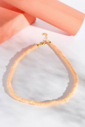 Somon Fimo Boncuk Kolye, Choker Kolye - 1