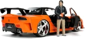 Jada Toys Hızlı ve Öfkeli 1:24 1995 Mazda RX-7 Geniş Gövdeli Döküm Araba - 4