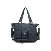 Yıkama Deri Omuz Askılı Kadın Çantası 21K Barcelona 1926 thumbnail 1