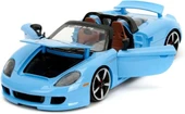 Jada Toys Pembe Fişler 1:24 W6 Porsche Carrera GT Die-Cast Araba - 6