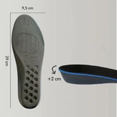 BU02 - 2 Cm Boy Uzatıcı | Gizli Topuk Yükseltici, Yastıklamalı Boy Uzatma Iç Tabanlık - 5