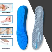 BG199 | Yumuşak Memory Foam, Şok Emici, Hafızalı, Ortopedik Spor Ayakkabılar Için Iç Tabanlık - 2