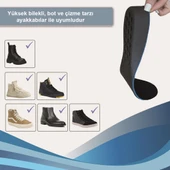 BU02 - 2 Cm Boy Uzatıcı | Gizli Topuk Yükseltici, Yastıklamalı Boy Uzatma Iç Tabanlık - 6