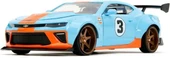 Jada Toys 1:24 2016 Chevy Camaro SS Widebody Gulf Döküm Araba - 7