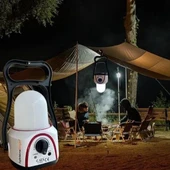 CATA CT-9950 Abant Gemici LED kamp gezi el feneri dim özelliği Şarjlı ışık lamba Beyaz aydınlatma - 5