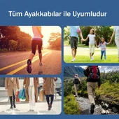 BG192 | Yumuşak Masaj Noktalı, Memory Foam Ayakkabı Tabanı, Klasik Ayakkabılar İçin İç Tabanlık - 9