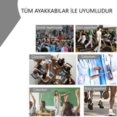 BG199 | Yumuşak Memory Foam, Şok Emici, Hafızalı, Ortopedik Spor Ayakkabılar Için Iç Tabanlık - 7