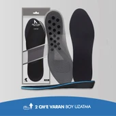 BU02 - 2 Cm Boy Uzatıcı | Gizli Topuk Yükseltici, Yastıklamalı Boy Uzatma Iç Tabanlık - 1