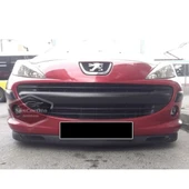 Peugeot 207 2006-2014 Uyumlu Üniversal V2 Laguna Lip Esnek Ön Lip 2 Parça Tampon Altı Dil Karlık Ön Ek - 4