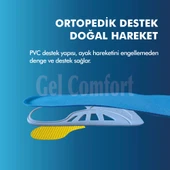 GC11 | Yumuşak Jel Spor Ayakkabı Tabanı, Şok Emici, Ark Destekli Ortopedik Konfor Iç Tabanlık thumbnail 4