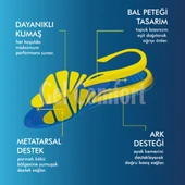 GC14 | Yumuşak Jel, Rahat, Konfor, Günlük ve Spor Ayakkabılar İçin Ortopedik Destekli İç Tabanlık thumbnail 2