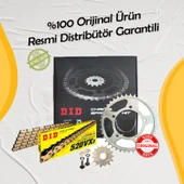 DID KAWASAKİ EN 500 VULCAN ZİNCİR DİŞLİ SETİ (2000-2009) X-RİNGLİ ZİNCİR (GOLD RENK) thumbnail 2