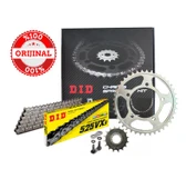 DID SUZUKİ GSX-R 1000 ZİNCİR DİŞLİ SETİ (2017-2020) X-RİNGLİ ZİNCİR (ÇELİK RENK) thumbnail 1