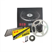 DID SUZUKİ GSF 1200 BANDİT S ZİNCİR DİŞLİ SETİ (2001-2005) X-RİNGLİ ZİNCİR (ÇELİK RENK) thumbnail 1