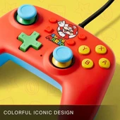 PowerA Nano Kablolu Oyun Kolu - Nintendo Switch Mario Bros - 7