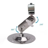 12mm Çap Lazer Tutucu Braket  3kg Yük Taşıyıcı Güvenlik Kamera Sabitleyici Holder 360 / 270 Derece Dönme Açısı thumbnail 7
