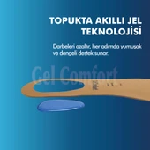 GC18 | Yumuşak Jel, Hakiki Deri, Konfor, Tüm Ayakkabılar ile Uyumlu Topuk Destekli Rahat İç Tabanlık thumbnail 4