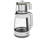 Beko CM 5964 Floral Beyaz 1900 W Cam Demlikli Çay Makinesi - 1