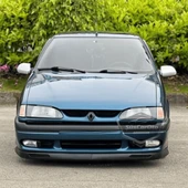 Renault 19 Europa 1994-2001 Uyumlu Üniversal V2 Laguna Lip Esnek Ön Lip 2 Parça Tampon Altı Dil Karlık Ön Ek - 1