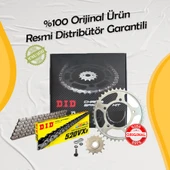 DID KAWASAKİ KLR 650 ZİNCİR DİŞLİ SETİ (1990-2017) X-RİNGLİ ZİNCİR (ÇELİK RENK) thumbnail 2