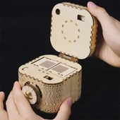 ROKR 3D Ahşap Puzzle Mekanik Hazine Kutusu - 4
