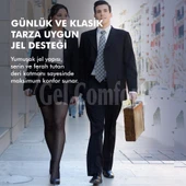 GC18 | Yumuşak Jel, Hakiki Deri, Konfor, Tüm Ayakkabılar ile Uyumlu Topuk Destekli Rahat İç Tabanlık thumbnail 3