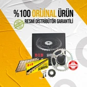 DID KAWASAKİ ZX-14 R ZİNCİR DİŞLİ SETİ (2006-2011) X-RİNGLİ ZİNCİR (GOLD RENK) thumbnail 1