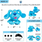LOL Sürpriz Blues Clues Yumuşak Peluş Sarılma Yastık - 4