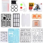 Lucky Doug 12'si 1 arada STEM Güneş Robotu - 5