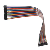 30cm 40 Pin Dişi Dişi Dupont Kablo  Ayrılabilir 2.54mm 10 Renk Breadboard Atlama Kablosu Jumper Test Prototip Deneme Devre Bağlantı Tel thumbnail 5