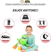 LOL Sürpriz Mario Yoshi Yumuşak Peluş Sarılma Yastık - 3