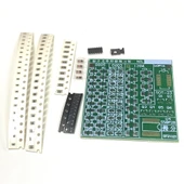 Smd Lehim Öğrenme Seti 62 Parça  Smt Elektronik Eğitim Kiti Deney Pratikleme Kartı Sop14 0603 0805 1206 Direnç Melf Diyot Sot23 Transistör thumbnail 6