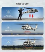 SYMA Yükseklik Tutuşlu Askeri Nakliye RC Helikopteri S52H - 5