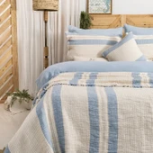 Schafer Home Enza Çeyiz Seti 8 Parça-Mavi - 4