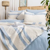 Schafer Home Enza Çeyiz Seti 8 Parça-Mavi - 10