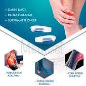 MG03 - Silikon Topuk Desteği | Topuk Dikeni Için Yumuşak Ortopedik Topuk Pedi, Şok Emici Gizli Jel - 5