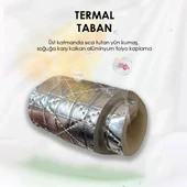 LX05 - Termal | Kış Aylarına Özel Isı Yalıtımlı, Sıcak Tutan, Alüminyum Ve Yün Kaplı Iç Tabanlık - 3