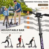 WAYPLUS Kick Scooter 6 Yaş ve Üzeri - 3