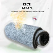 LX07 - Keçe Iç Tabanlık | Sıcak Ve Ferah Tutan, Yumuşak Destek, Kışlık Kullanım Için Ayakkabı Taban - 3