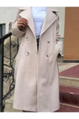 KASİDE KURUVAZE KEMER BAĞLAMALI KAŞE KABAN - 1
