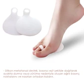 MG05 - Silikon Metatars Desteği | Yumuşak, Darbe Emici, Ayak Ön Bölgesi Için Koruyucu Ped - 5