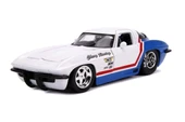 Jada Toys 1:24 BTM - '63 Chevy Corvette Sting Ray Döküm Araba - 1