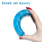 MG08 - Slikon Parmak Ayracı, Ayak Parmakları Destekleyici Slikon Parmak Ayırıcı, Yumuşak Parmak Destekleyici - 5