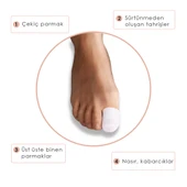 MG06 - Silikon Parmak Koruma | Yumuşak Ve Esnek, Nasır Bölgesini Koruyucu Ped thumbnail 2