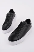 Muggo RİDER Bağcıklı Hakiki Deri Kalın Taban Erkek Günlük Sneaker Spor Ayakkabı - 10