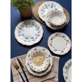 Porser Porselen Pamela Fulya 24 Parça Yemek Takımı FLY24YKPRS1055 - 1