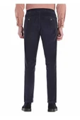 Erkek Kadife Boyfriend Pantolon , Slim Fit Rahat Kesim Beli Bağlamalı Yan Cepli Jogger Pantolon - 4